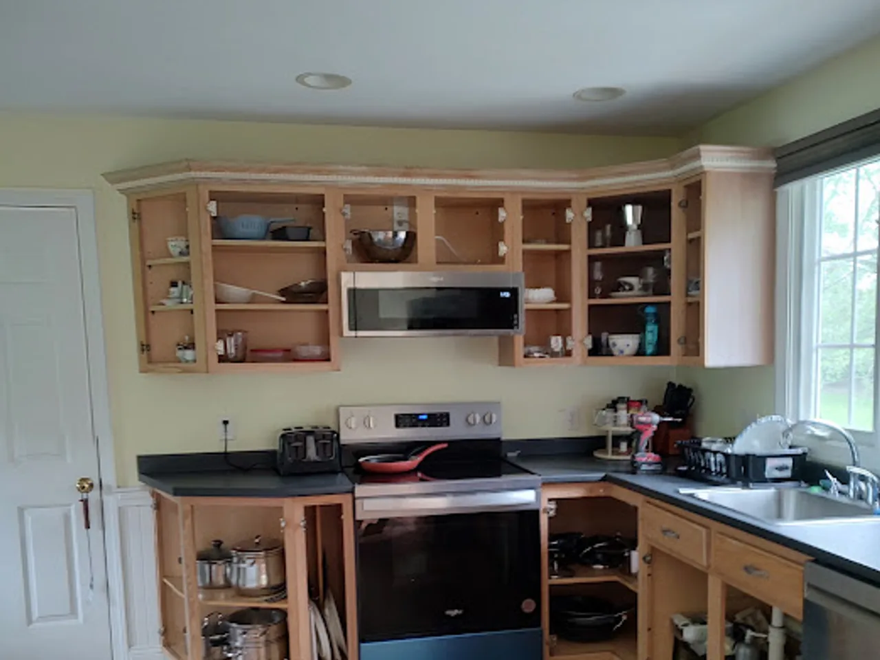 Kitchen refresh + new floor in Taunton, MA, before